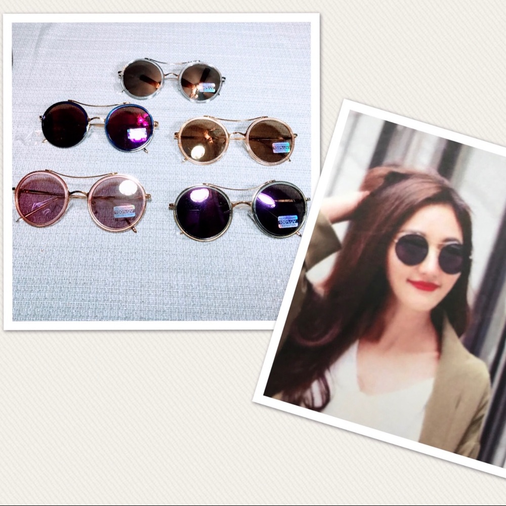 Round Retro Sunglasses